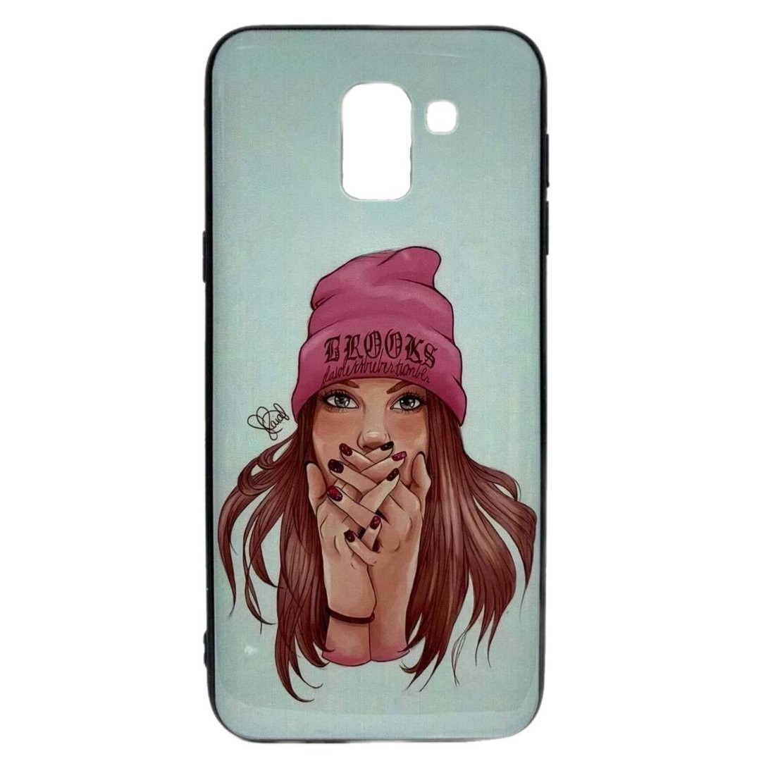 Накладка Print Gloss для Samsung J6 J600 (Girl)-0