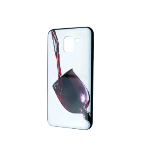 Накладка Print Gloss для Samsung J6 J600 (Wine)-0