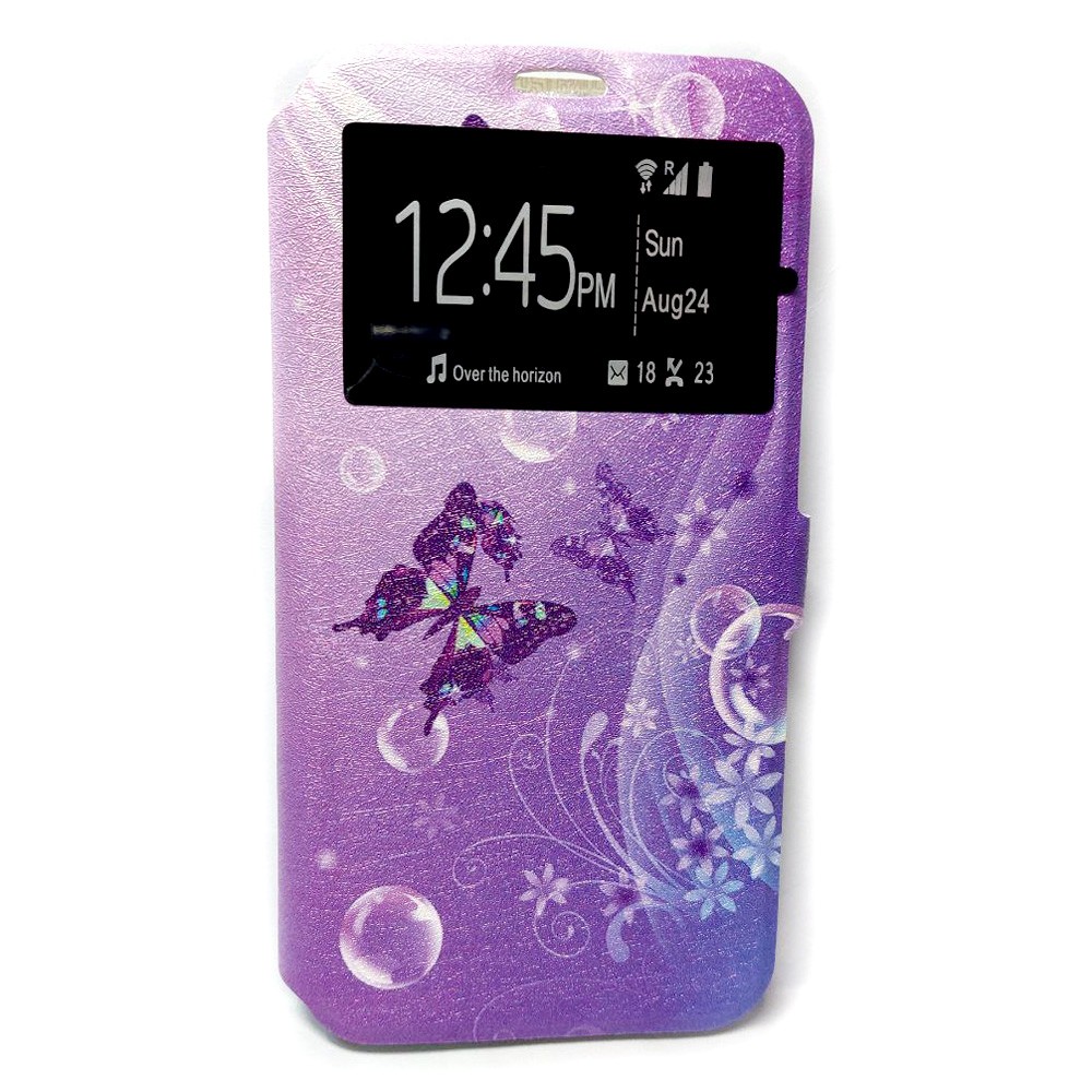 Книжка Modern для Samsung J7 2017 J730 Метелики (1 вікно)-0