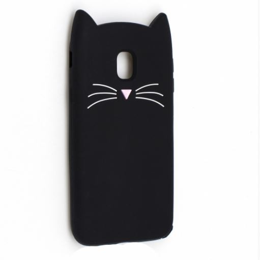 Накладка 3D Cat для Samsung J5 (2017) J530 чорна-0
