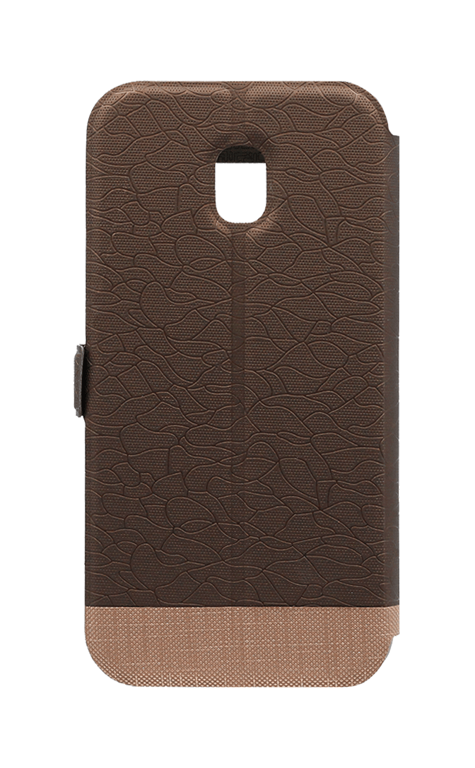 Книжка Wave Cover для Samsung J530/J5 (2017) (коричнева)-1