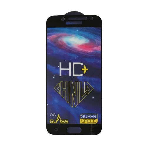 Захисне скло Flexi HD+ для Samsung J5 (2017) J530 з чорною рамкою-0