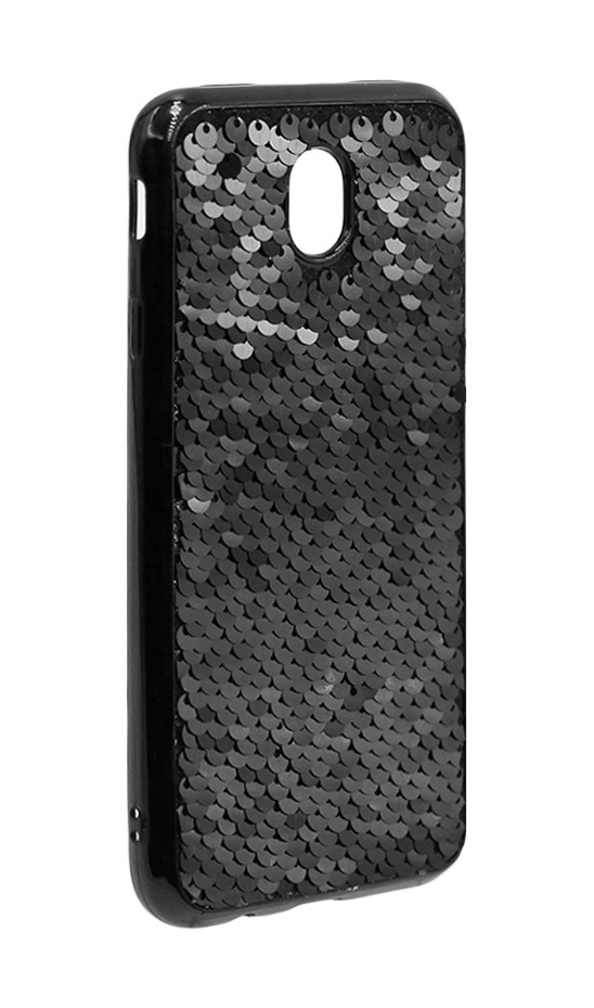 Накладка Sequins для Samsung J7 (2017) J730 чорна-2