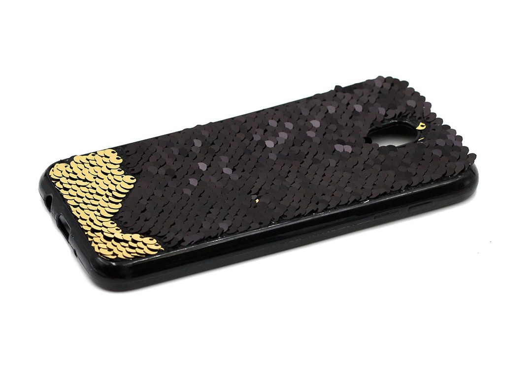 Накладка Sequins для Samsung J5 (2017) J530 золота-1