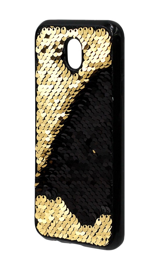 Накладка Sequins для Samsung J5 (2017) J530 золота-3