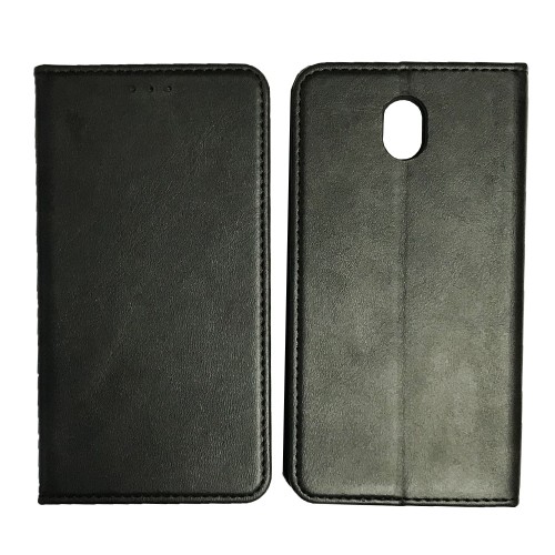 Книжка Black TPU Magnet для Samsung J7 (2017) J730 Чорна-0