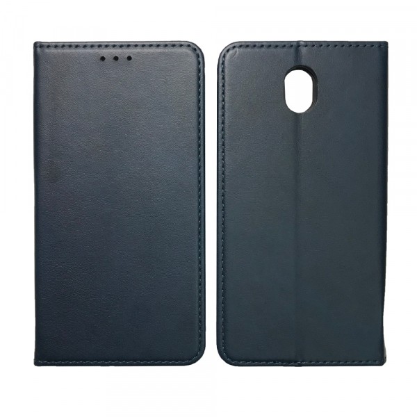 Книжка Black TPU Magnet для Samsung J5 (2017) J530 Синя-0