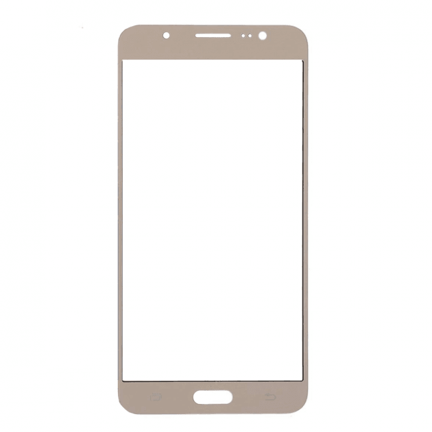 Захисне скло Full Glue для Samsung J7 (2016) J710 з золотою рамкою-0