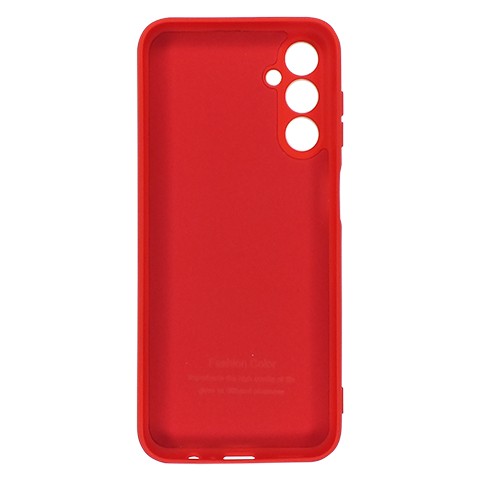 Silicone Cover Full Camera no logo (AA) для Samsung M14 (Red)-1