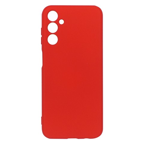 Silicone Cover Full Camera no logo (AA) для Samsung M14 (Red)-0