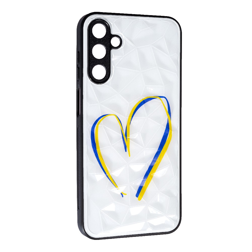 Накладка Ladies Camera для Samsung M15 Ukrainian heart-0