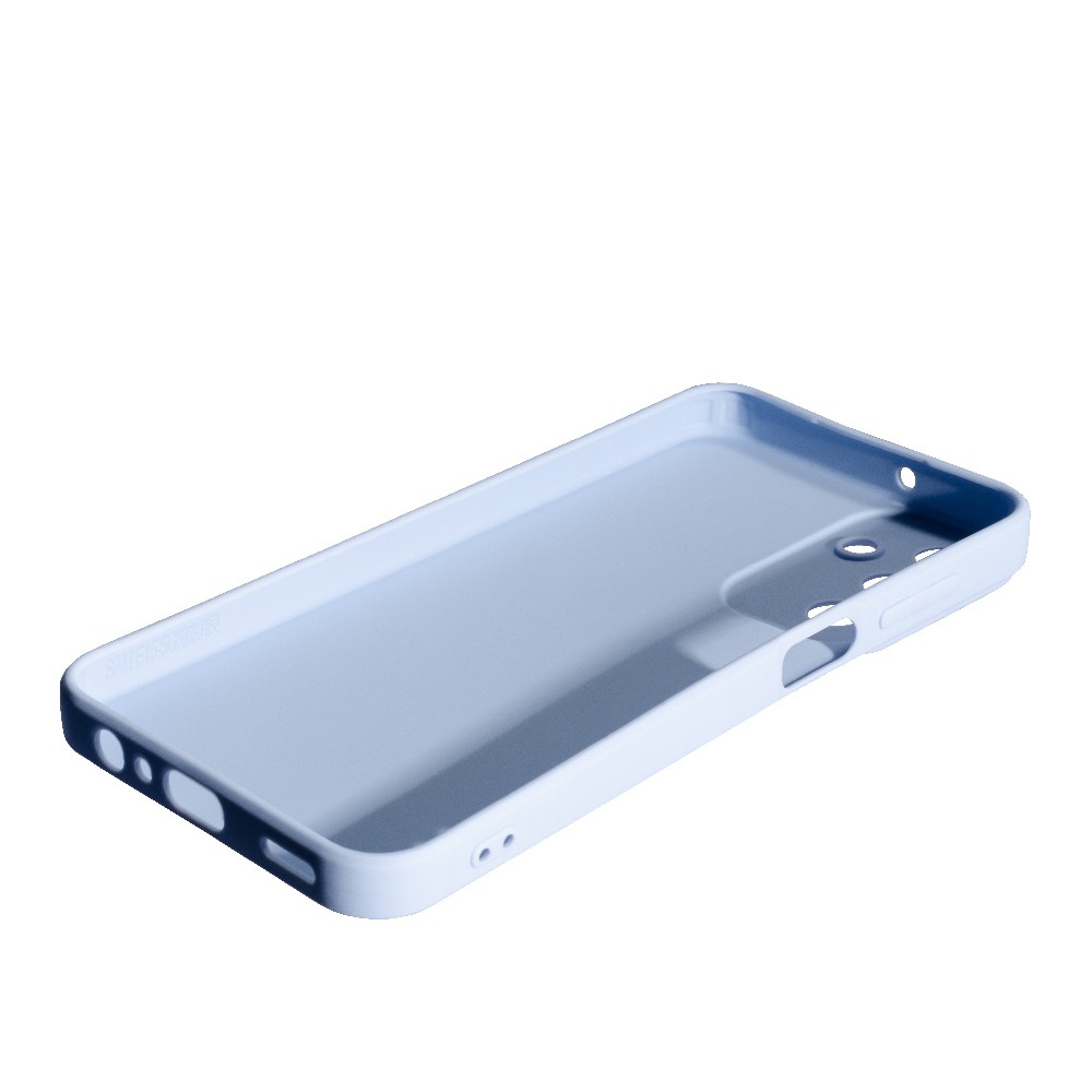 Накладка Silicone SMTT для Samsung M15 (Lilac cream)-1
