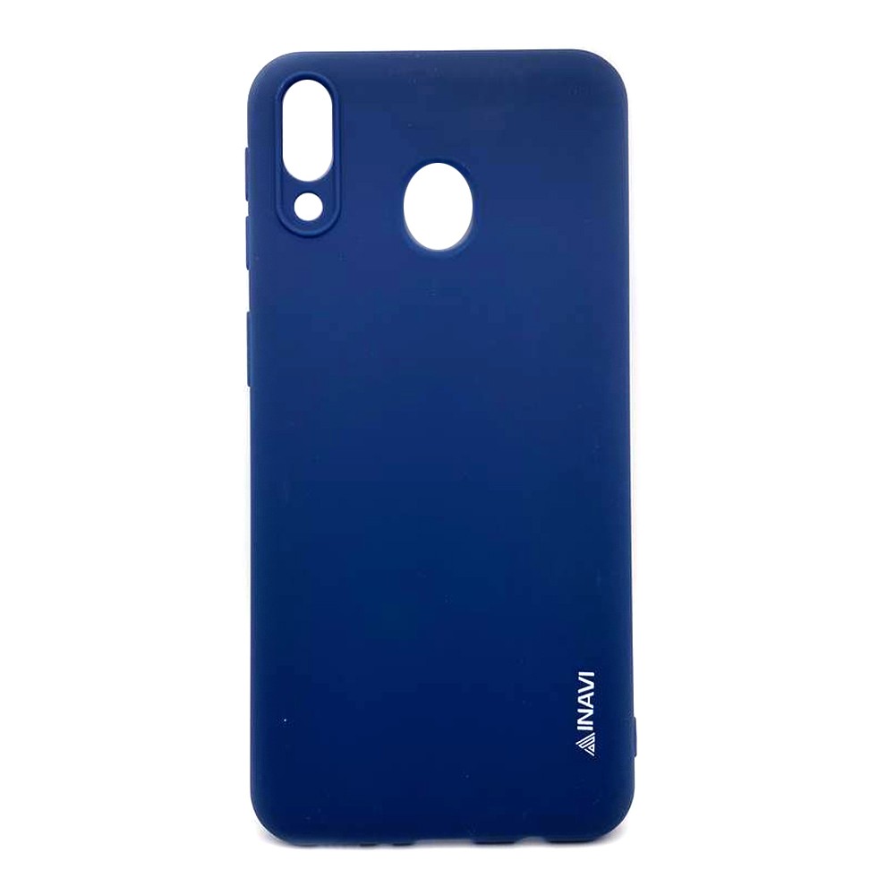 Накладка Inavi SIMPLE COLOR для Samsung M20 темно-синя-0