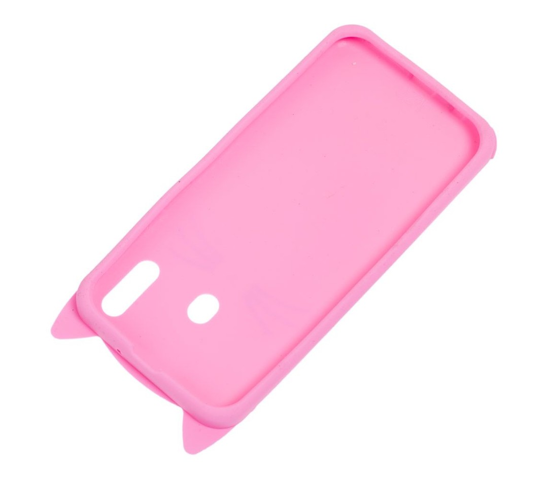Накладка 3D Cat для Samsung M20 рожева-2