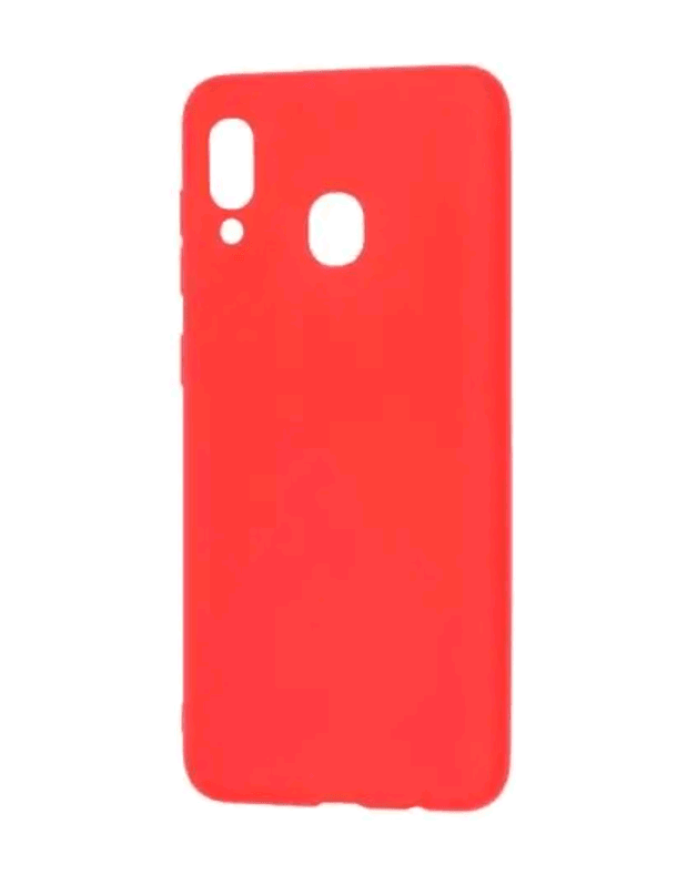 Накладка Matte Soft Cover для Samsung M20 червона-0