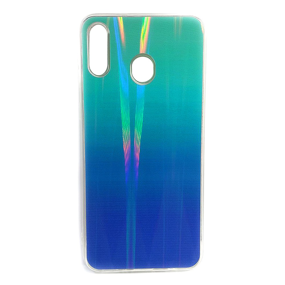 Накладка Axmart для Samsung M20 "Блакитний" (силікон)-0