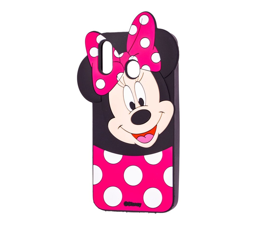 Накладка Mickey Mouse для Samsung M20 рожева-0