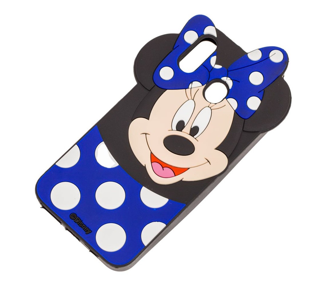 Накладка Mickey Mouse для Samsung M20 синя-1