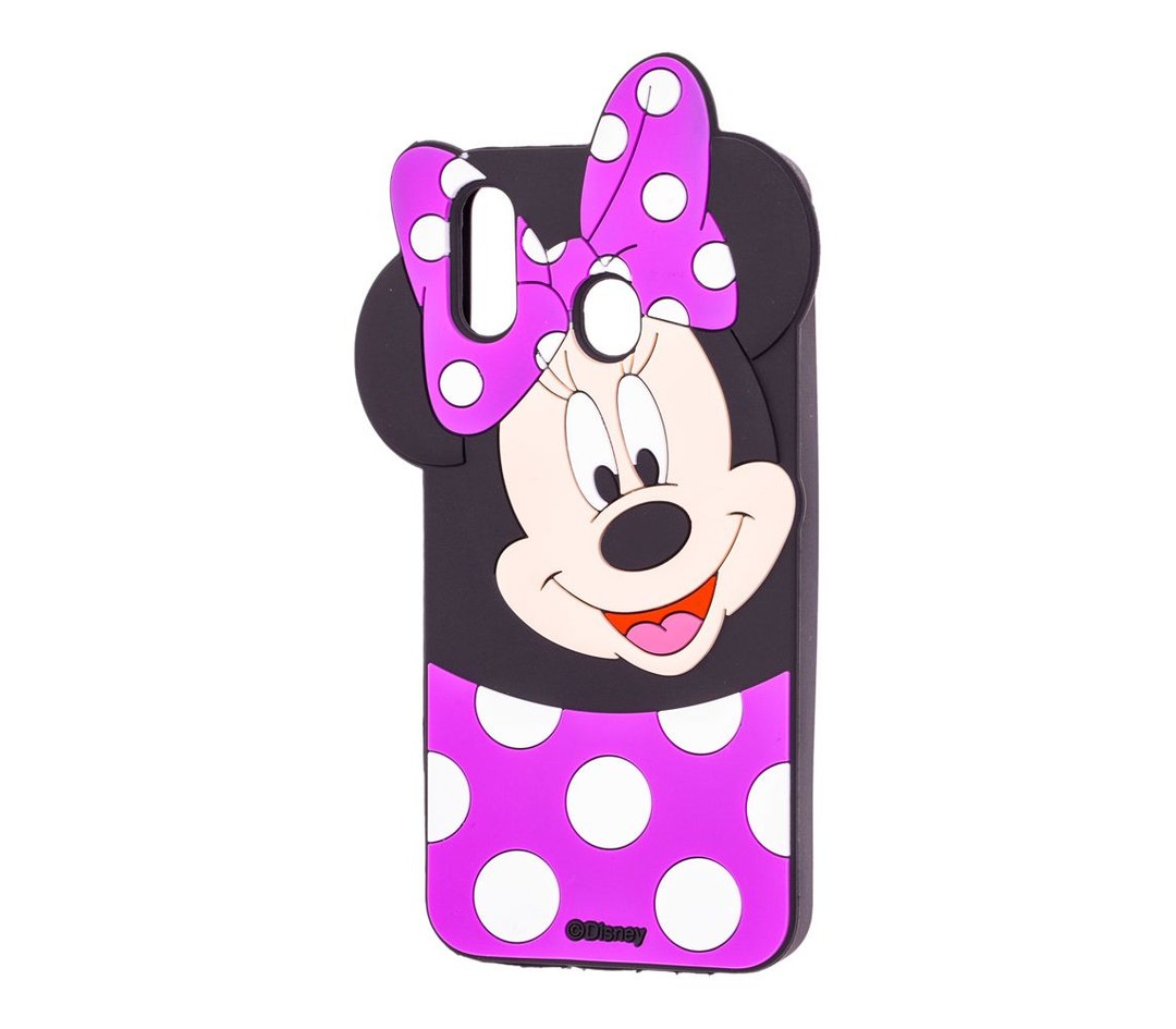 Накладка Mickey Mouse для Samsung M30 фіолетова-0