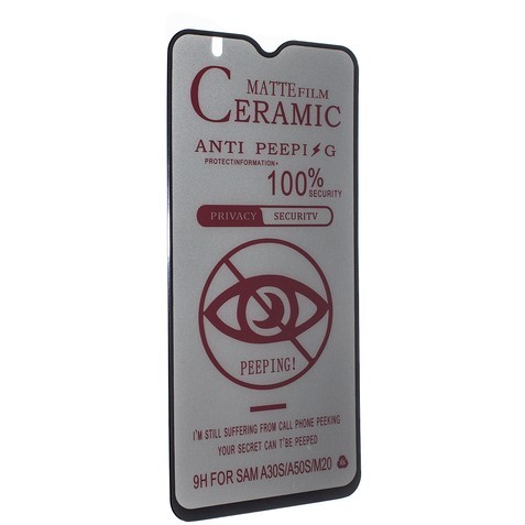 Гнучке скло Ceramic PRIVACY MATTE для Samsung M20 матове-0