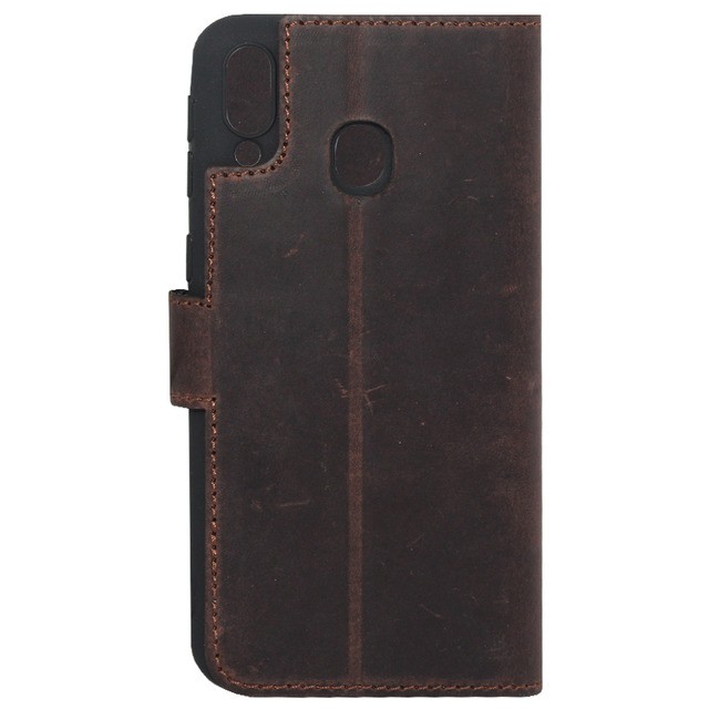 Книжка MAVIS Bring Joy для Samsung M20 Dark brown-1