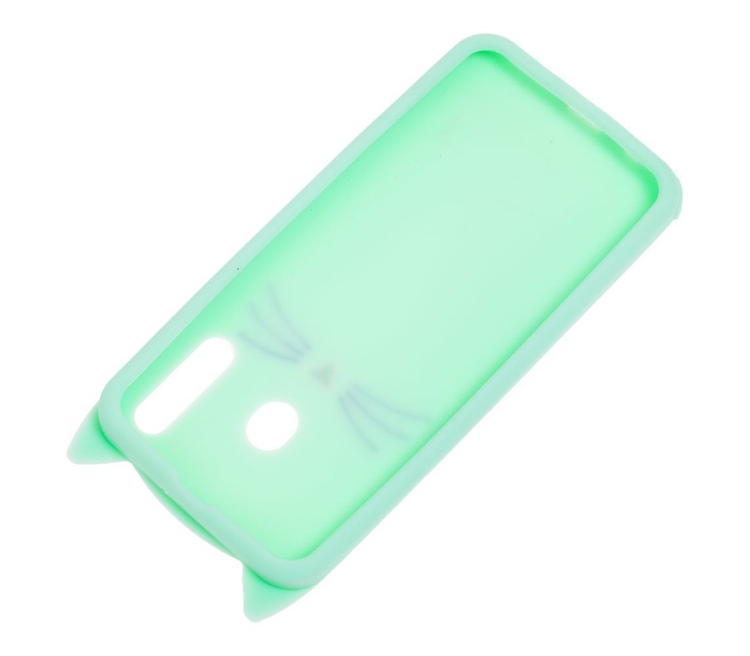 Накладка 3D Cat для Samsung M30 м`ятна-2