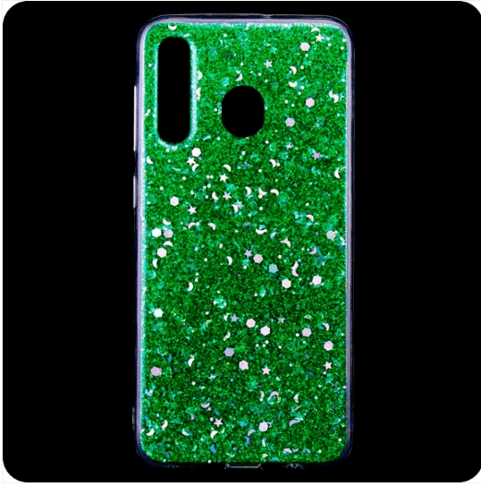 Накладка Confetti для Samsung M30 зелена-0