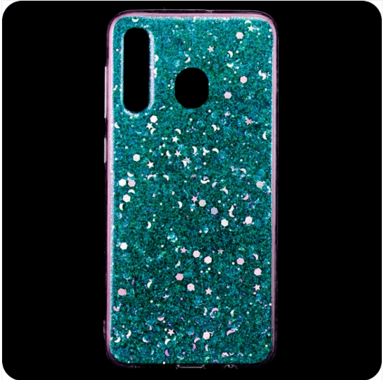 Накладка Confetti для Samsung M30 блакитна-0