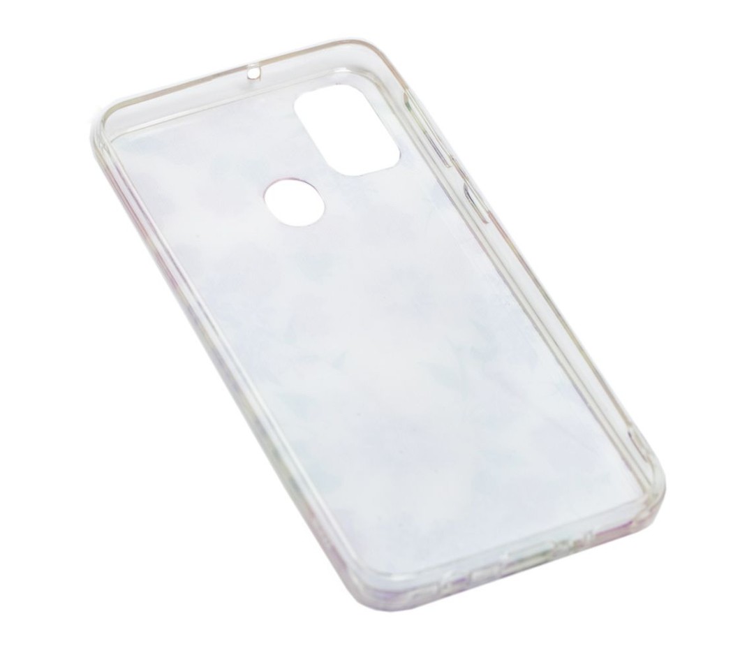 Накладка Glitter для Samsung M30s/M21 "Піони"-2