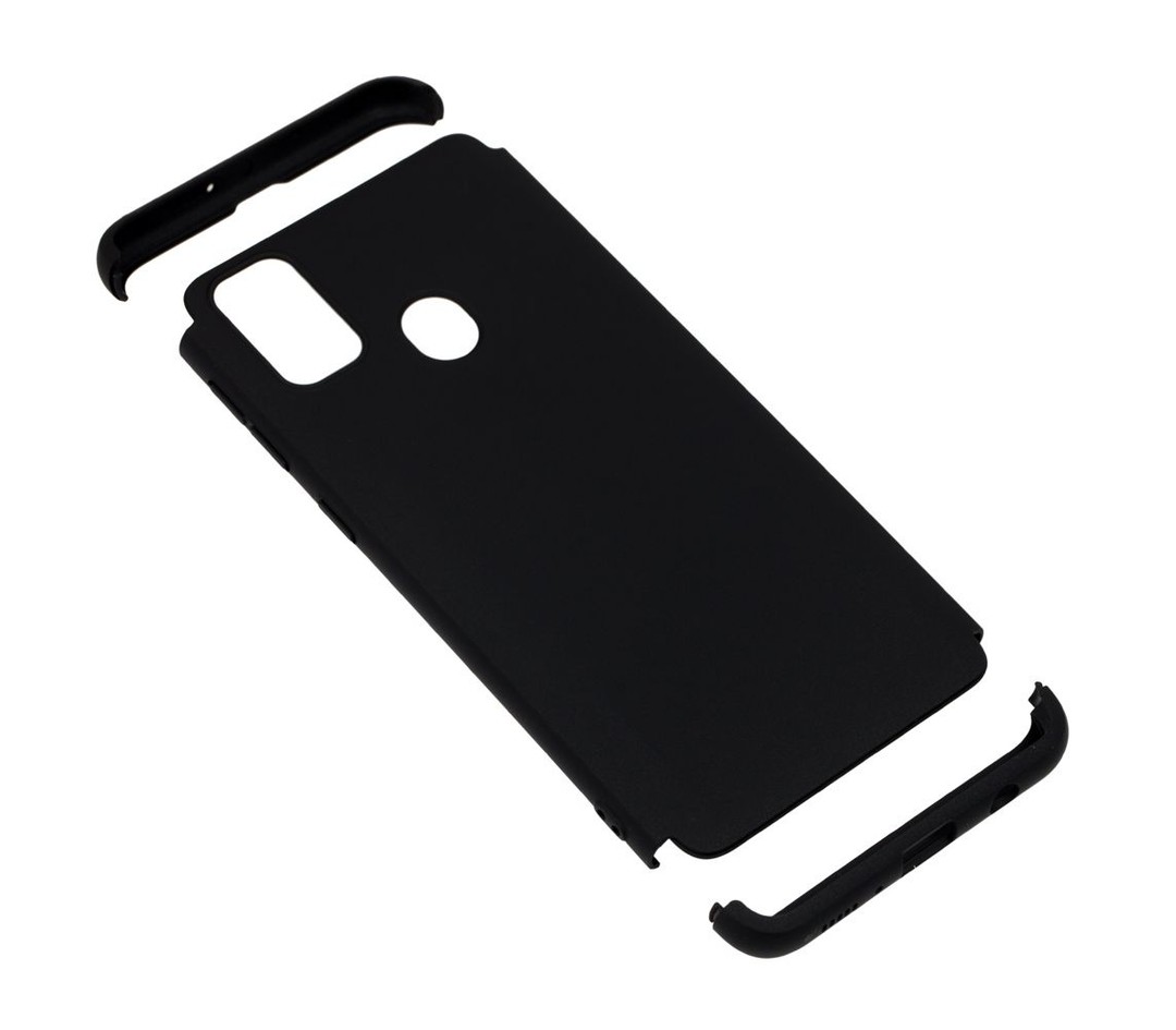 Накладка GKK 3 в1 для Samsung M30s/M21  чорний-1