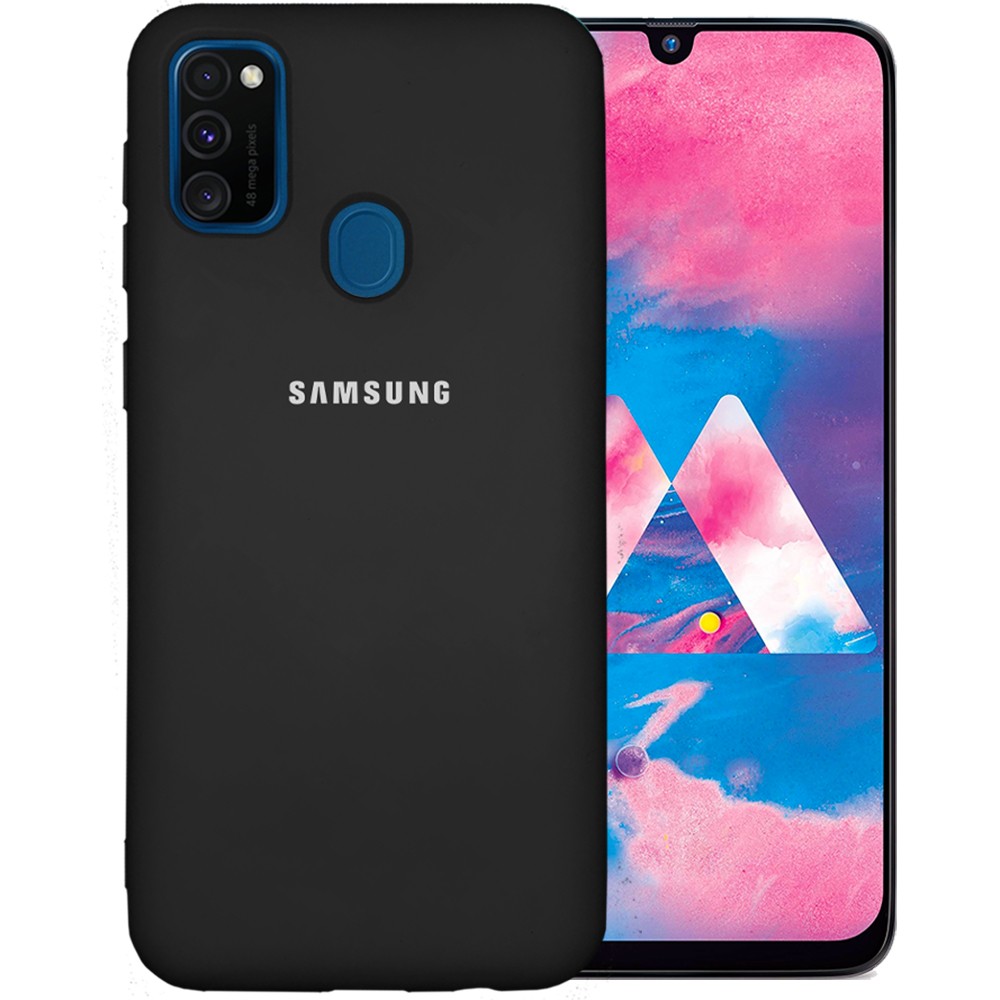 Full Silicone Case Samsung M30s чорний-0