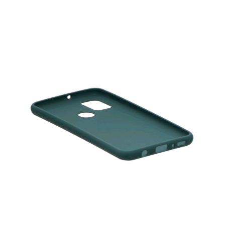 Чохол Full Silicone case для Samsung M30s темно-зелений з логотипом-2