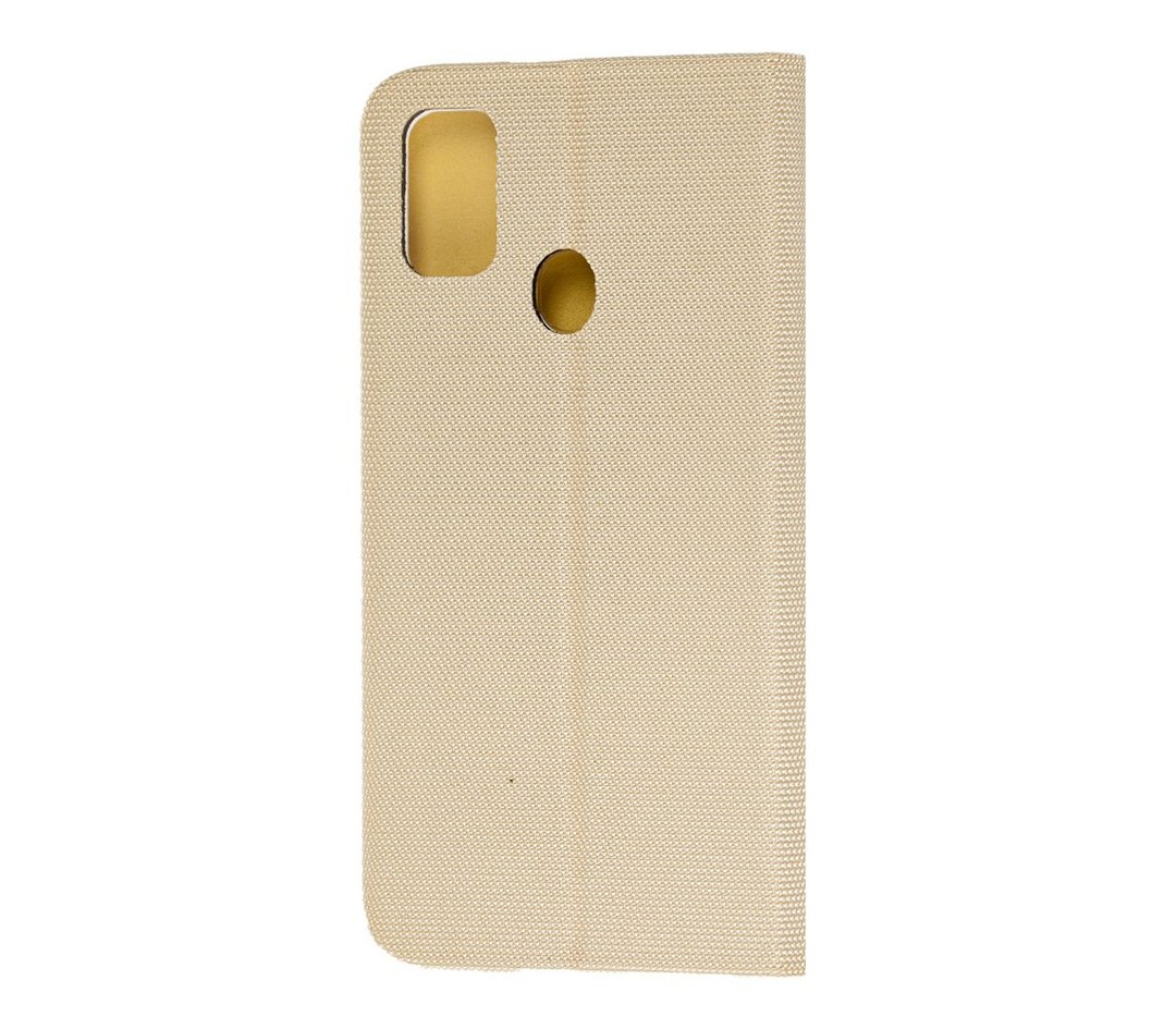 Книжка Gelius Canvas для Samsung M30s золота-1