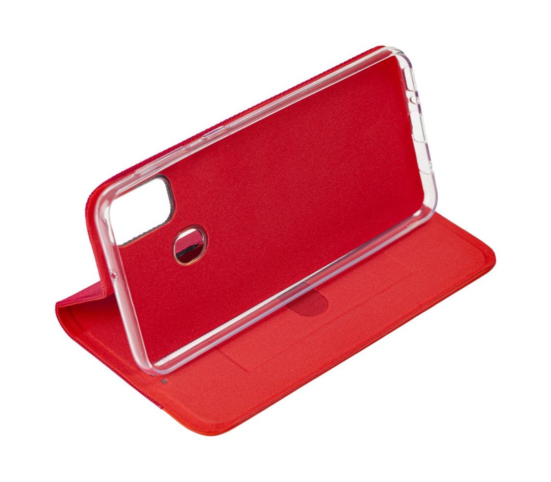 Книжка Gelius Canvas для Samsung M30s/M21 червона-2