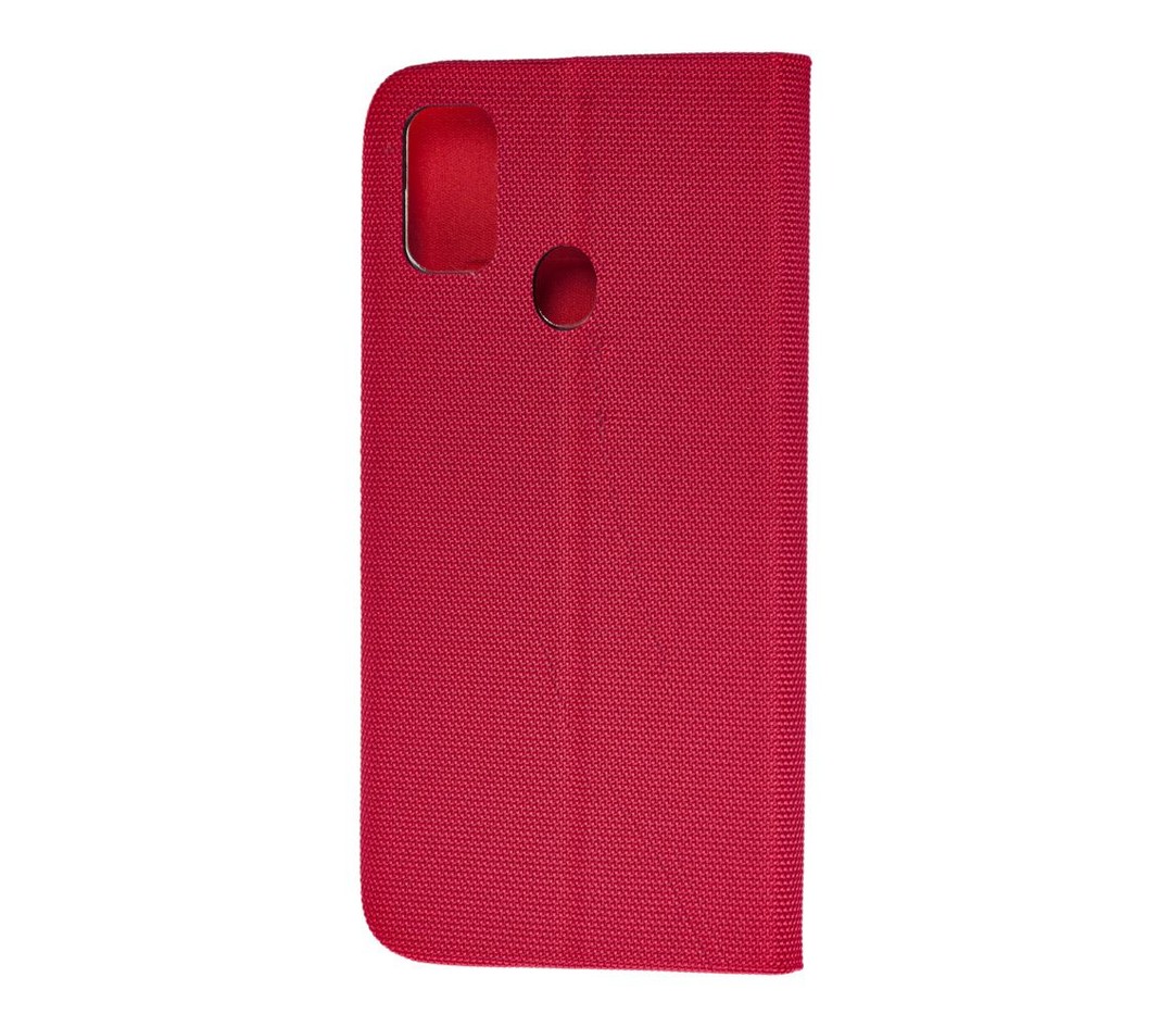 Книжка Gelius Canvas для Samsung M30s/M21 червона-1