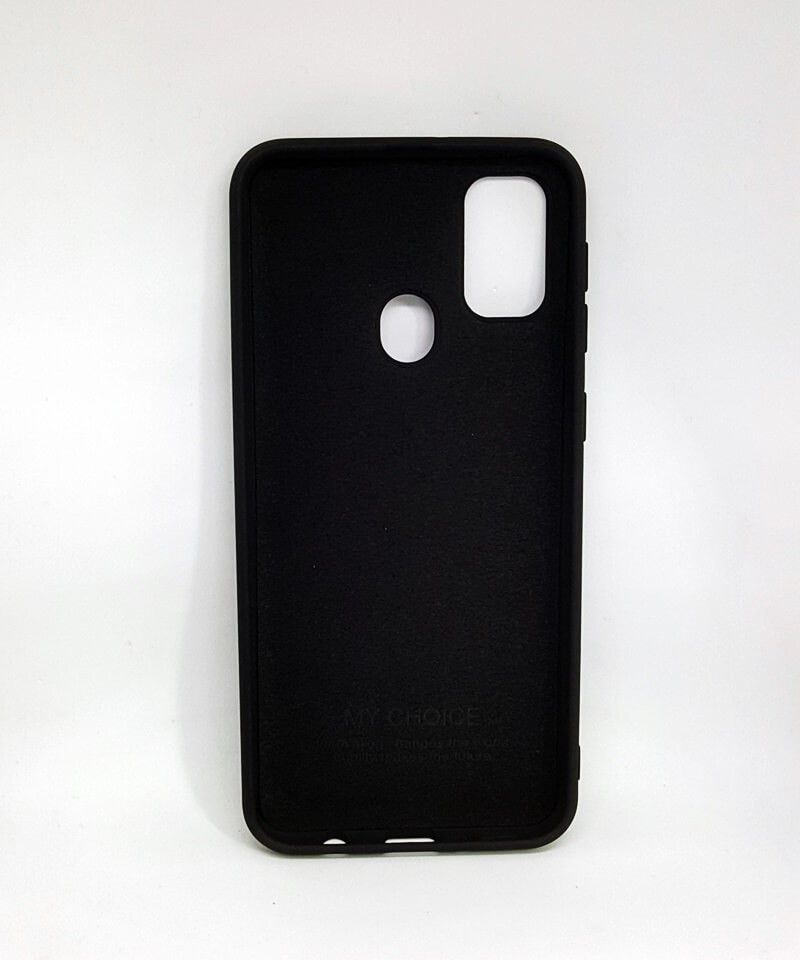 Silicone Case для Samsung M30s/M21 чорний-1