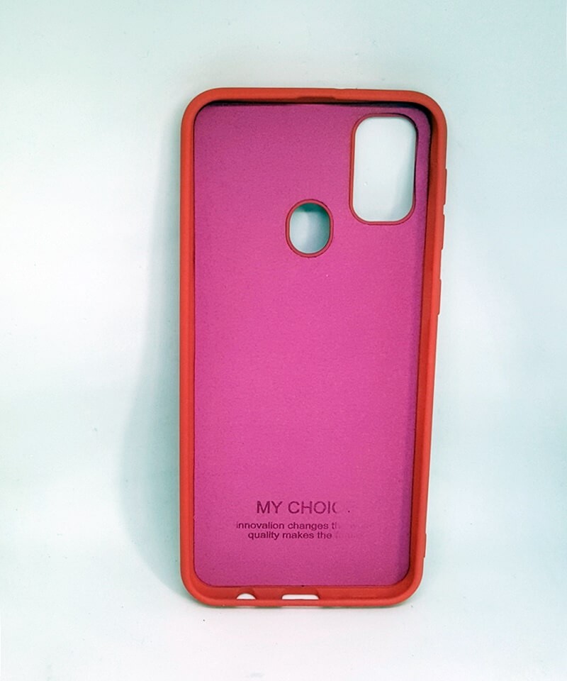 Silicone Case для Samsung M30s/M21 кораловий-1
