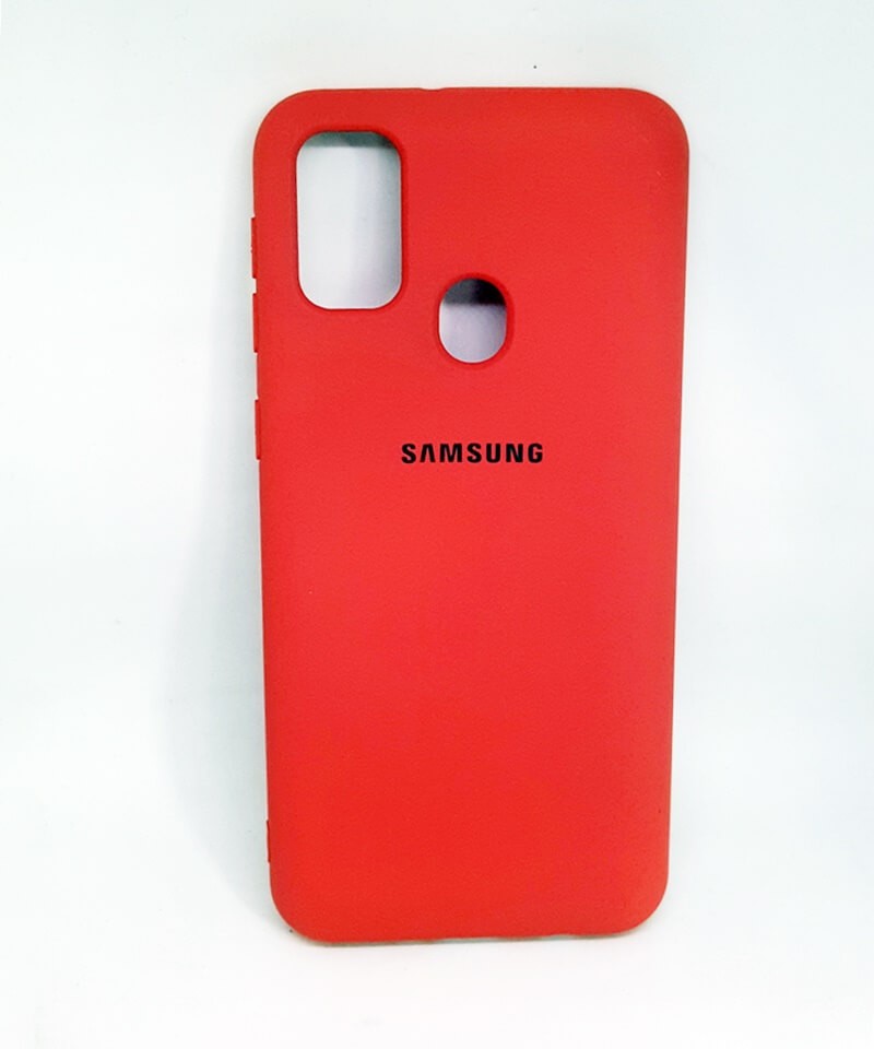 Silicone Case для Samsung M30s/M21 кораловий-0