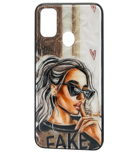 Накладка Ladies для Samsung M30s/M21 "Fake"-0