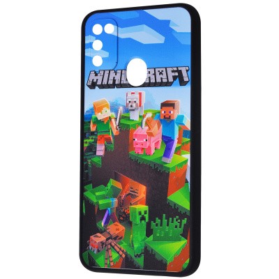 Накладка Game Heroes для Samsung M30s/M21 Майнкрафт-0