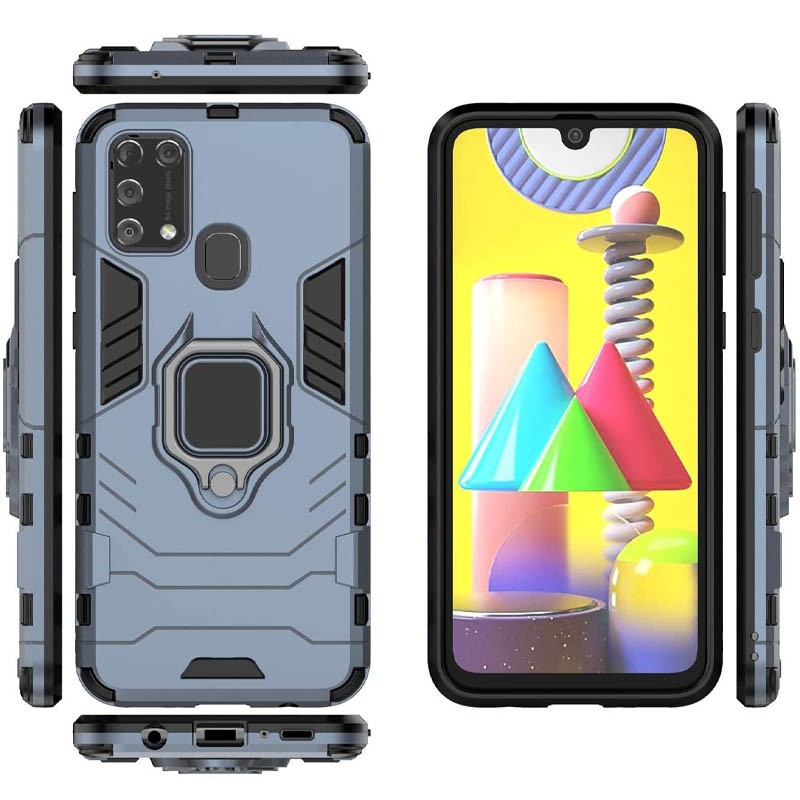 Накладка Armor 2.0 для Samsung M30s/M21 синя-0
