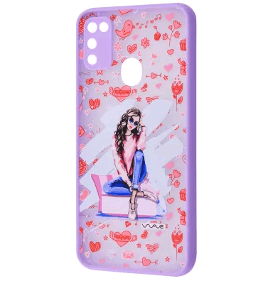 WAVE Cartoon Case Samsung M30s/M21  (heart overload)-0