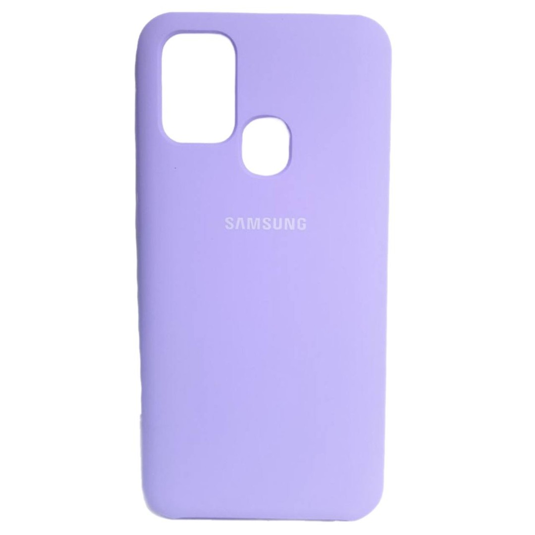 Silicone Case для Samsung M31/M21/M30s Light Purple-0