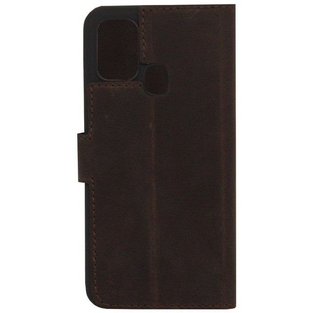 Книжка Bring Joy для Samsung M31 leather темно-коричнева-1