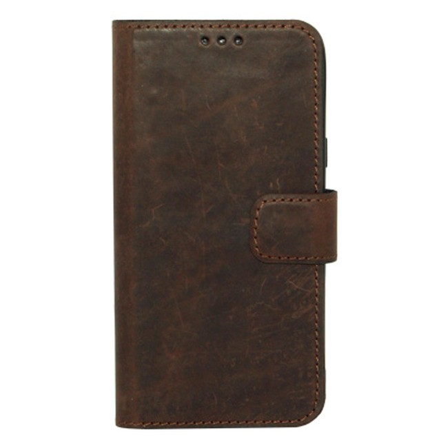 Книжка Bring Joy для Huawei Y5 2019/Honor 8s leather темно-коричнева-0
