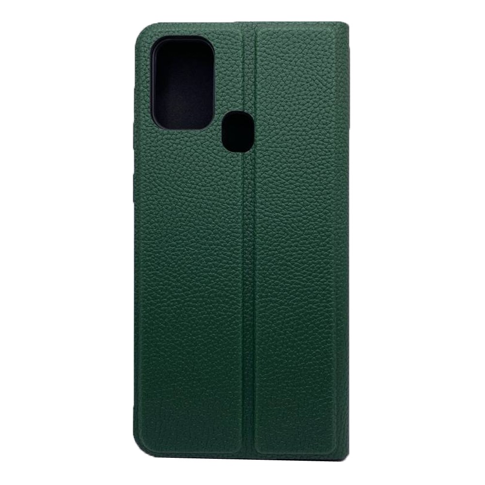 Книжка Leather Flip case для Samsung M31 (Dark green)-1