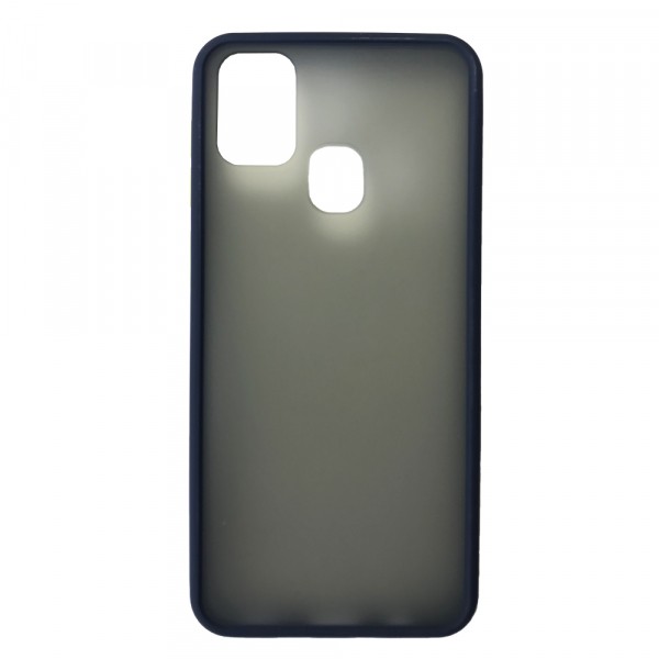 Накладка Totu Gingle для Samsung M31 синій з зеленими кнопками-0