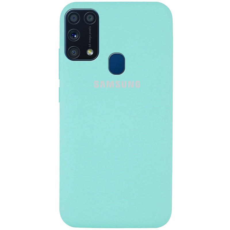 Silicone Cover Full Protective для Samsung Galaxy M31 (Turquoise)-0