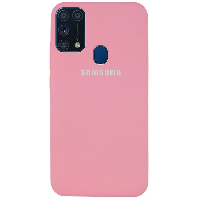 Silicone Cover Full Protective для Samsung Galaxy M31 (Pink)-0
