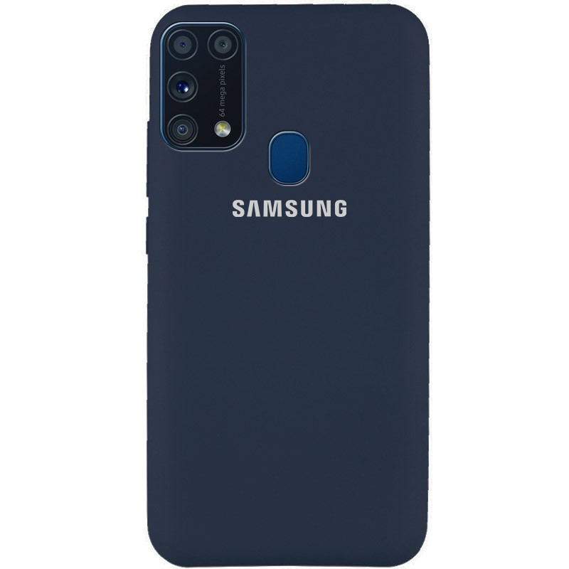 Silicone Cover Full Protective для Samsung Galaxy M31 (Midnight Blue)-0